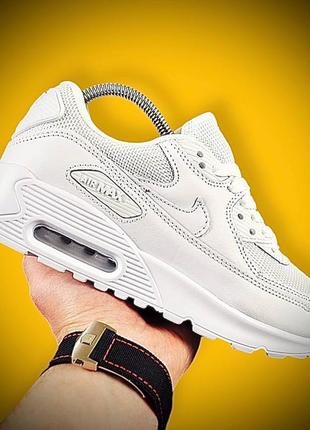 👟кроссовки женские nike air max 90 all white👟
