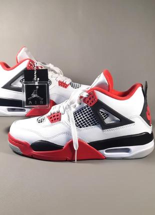 Мужские кроссовки nike air jordan retro 4 низкие весенне-летние кроссы найк аир  джордан5 фото