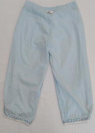 Брюки, брюки, голубые, коттон, от noa noa3 фото