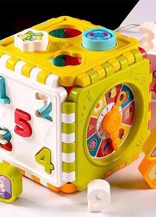 Куб развивающий сортер бизикуйю