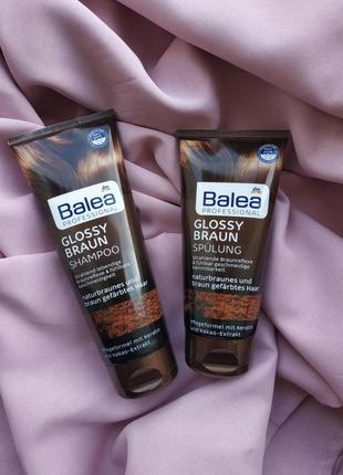 Тонирующий набор для волос balea glossy braun