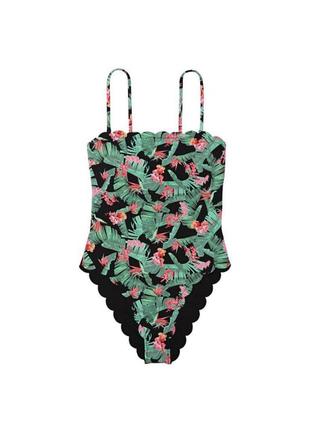 Купальник victoria’s secret swim scallop one-piece swimsuit (s размер)