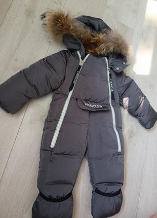 Продам зимний детский комбинезон moncler1 фото