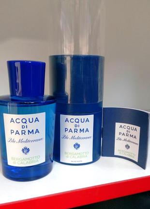 Acqua di parma bergamotto di calabria💥original 1,5 мл распив аромата затест8 фото