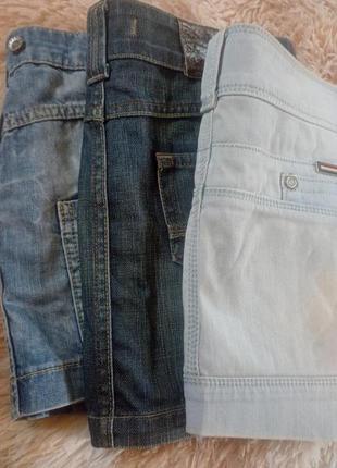 Джинсовая мини юбка, стильный темный джинс4 фото