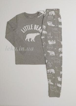 Пижама трикотаж bear primark3 фото