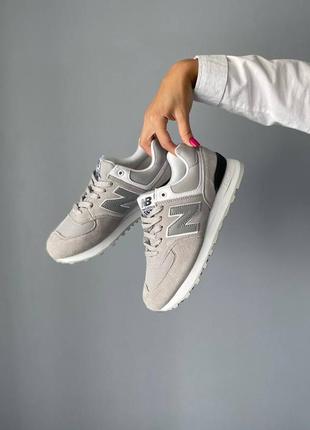 Кроссовки new balance 574 grey (рефлектив)❗️