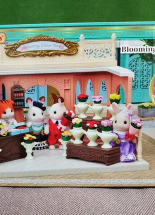 Sylvanian families calico critters сільванія мебель семья бутик магазин кухня туалет4 фото