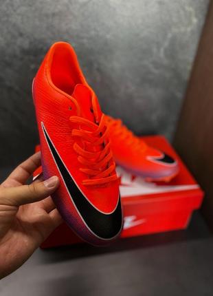 Футбольные бутсы nike mercurial  / бутсы найк меркуриал / копы найк меркуриал 44 р найк меркуриал бутсы2 фото