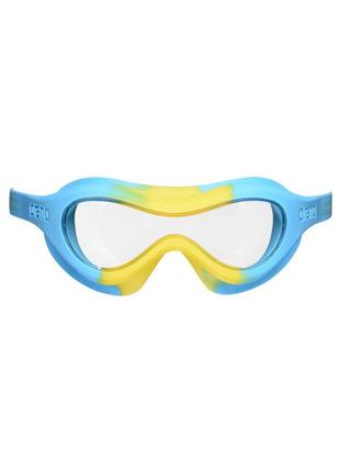 Окуляри для плавання arena spider kids mask блакитний, жовтий osfm 004287-102 дит