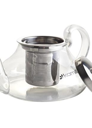 Заварник kamille зі знімним ситечком 600мл km-1601