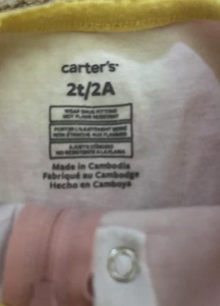 Пижама carters2 фото