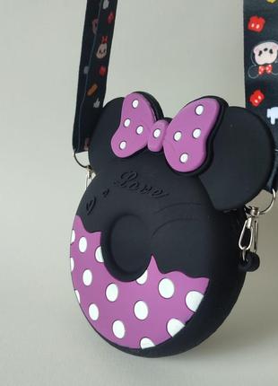 Силіконова сумочка minnie mouse7 фото