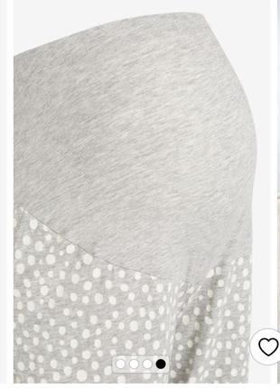 Бавовняні піжамні брюки для вагітних 46 розмір next2 фото