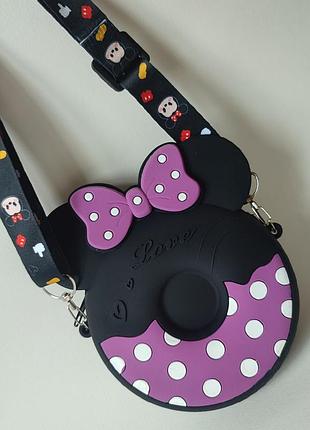 Силиконовая сумочка minnie mouse