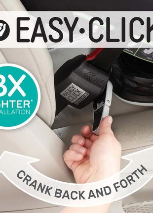 Детское автокресло evenflo symphony dlx ashland gray (от 2,2 до 49,8 кг)