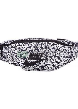 Сумка на пояс nike heritage waistpck - accs pr (арт. fd5593-010)