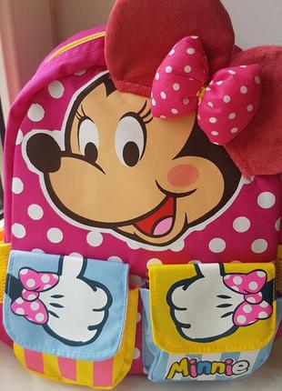 Детский яркий рюкзак с минни / minnie3 фото