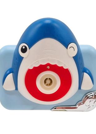 Генератор мильних бульбашок "акула" bambi 579-9 зі світлом та звуком (синій)