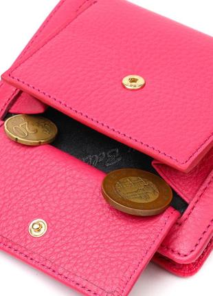 Барвистий жіночий гаманець із натуральної шкіри tony bellucci 22063 фуксія6 фото