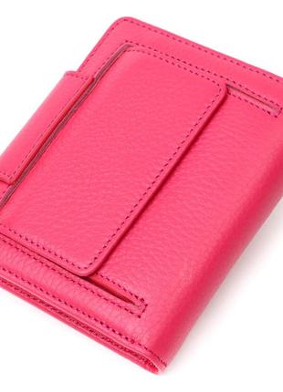 Барвистий жіночий гаманець із натуральної шкіри tony bellucci 22063 фуксія2 фото