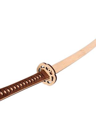 Сувенірний дерев'яний меч «катана міні» kt45, 47 см2 фото