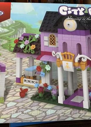 Конструктор дом мечты с куколкой и мебелью  хв 52011 замок принцессы белоснежка friends френдс для девочки