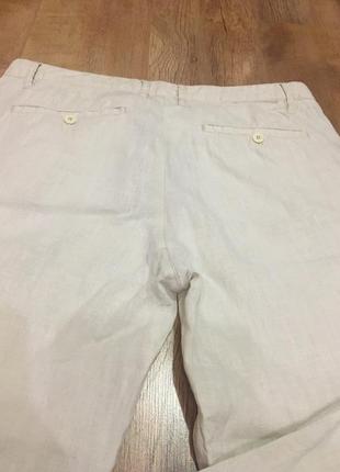Білі легкі літні брюки3 фото