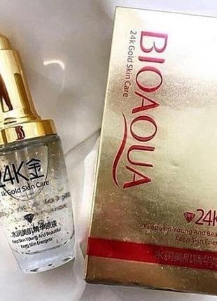 Сыворотка лифтинг bioaqua 24k gold skin care