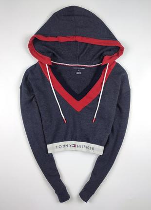 Женское топ худи tommy hilfiger3 фото