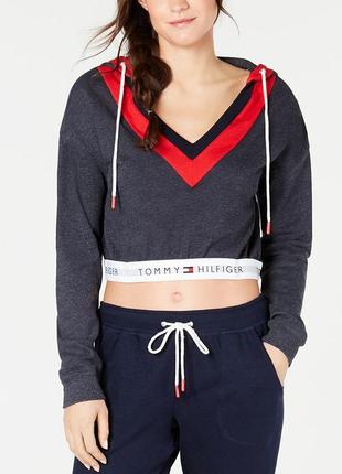 Женское топ худи tommy hilfiger8 фото