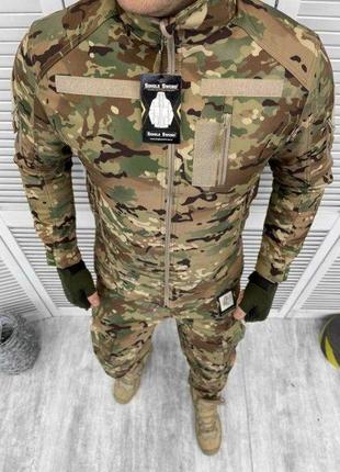 Тактический костюм softshell, цвет мультикам, тактический армейский костюм single sword