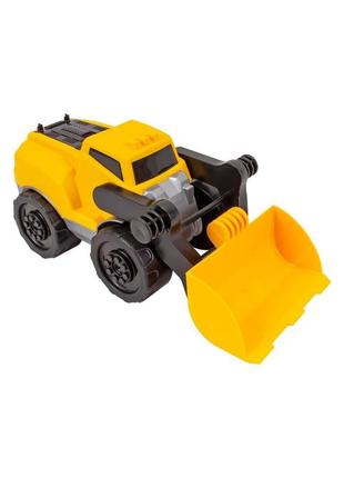 Ігрова автомодель трактор технок 8553txk з ковшем (жовтий)