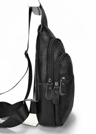 Стильная мужская сумка недорого (натуральная кожа)3 фото