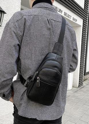 Стильная мужская сумка недорого (натуральная кожа)