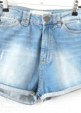 Шорты zara женские джинсовые