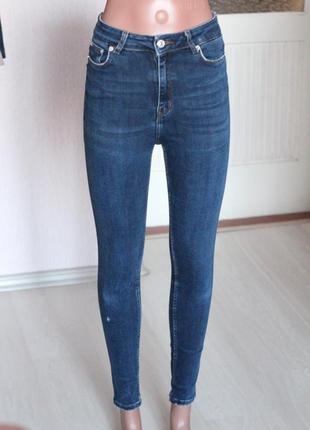 Узкие джинсы скиини зара 36 26 размер zara