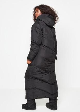 Длинная зимняя куртка пуфер missguided оригинал с-м3 фото