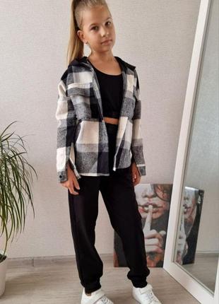 Классный костюмчик тройка для девочек