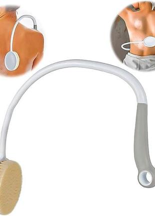 Щетка lesko 26857 для душа массажная с длинной ручкой 8шт