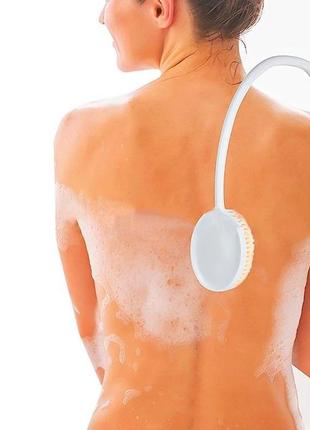 Щетка lesko 26857 для душа массажная с длинной ручкой 8шт