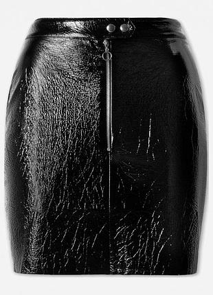 Юбка кожзам экокожа c&a p.s