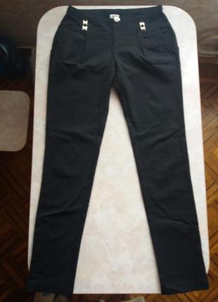 Черные брюки, фабричный китай, р. м/165см