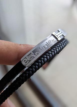 Hermes шкіряний браслет оригінал 3