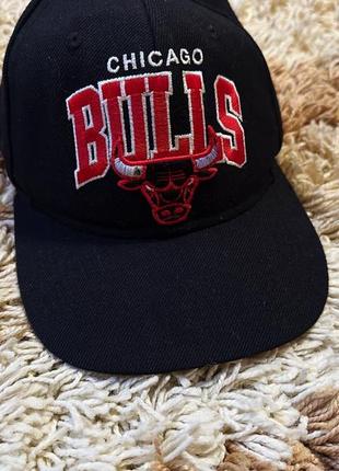 Кепка mitchell & ness chicago bulls nba, оригинал5 фото