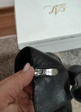 Ботинки женские фирменные molared кожаные на каблуке4 фото