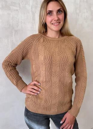 Джемпер женский свитер вязаный4 фото