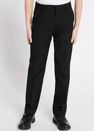 Идеальные черные школьные брюки f&f, 11-12