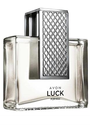 Мужская туалетная вода avon luck for him, 75мл2 фото