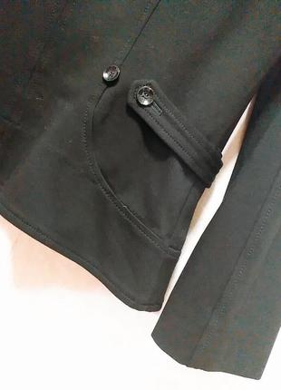 Marc cain пиджак на каждый день черного цвета м7 фото